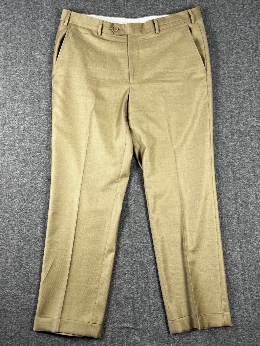 Santorelli Roma Loro Piana Trouser Dress Pants Men 36 Wool Super 110 Made Italy